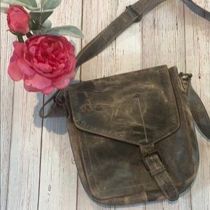 Bed Stu Venice Beach Brown Lux Crossbody Bag